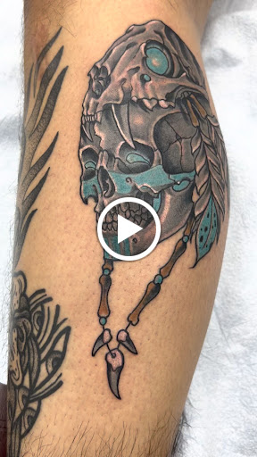 Explore face tattoo ideas for men, creative tattoo ideas in El Paso, available at American Tattoo Society of Ft Bliss