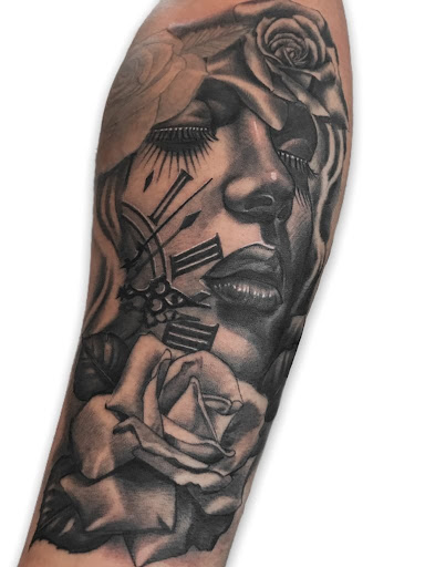 Explore trippy mushroom tattoo ideas, creative tattoo ideas in Hilo, available at Nerdy Neely Studio