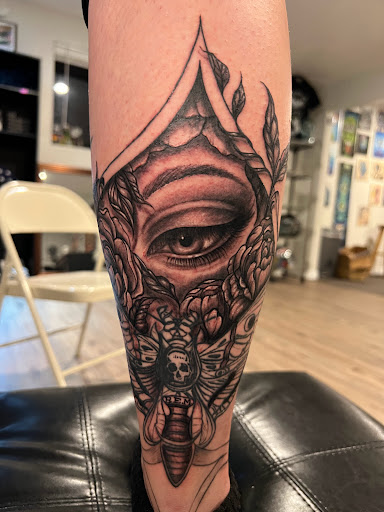 Explore chest tattoo ideas for men, creative tattoo ideas in Elko, available at Freedom Tattoo