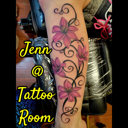 Explore disney tattoo sleeve ideas, creative tattoo ideas in Spokane, available at Tattoo Room
