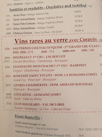 Le petit sommelier de Paris à Paris menu