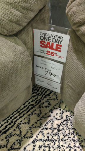 Furniture Store «Art Van Furniture - Waterford», reviews and photos, 5053 Dixie Hwy, Waterford Twp, MI 48329, USA