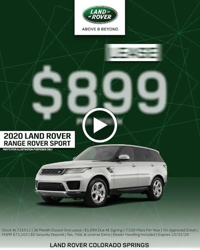 Land Rover Dealer «Land Rover Colorado Springs», reviews and photos, 565 Automotive Dr, Colorado Springs, CO 80905, USA