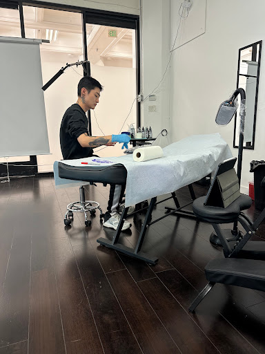 Explore emerald tattoo ideas, creative tattoo ideas in Los Angeles, available at Mantle Tattoo