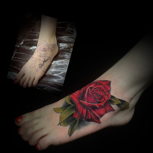 Explore grandkids tattoos ideas, creative tattoo ideas in Titusville, available at Exclusive Ink Studio