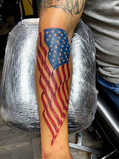 Explore curse mark tattoo ideas, creative tattoo ideas in Warner Robins, available at Untold Pain Tattoo Studio