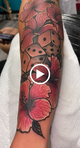 Explore small dog tattoos ideas, creative tattoo ideas in Uvalde, available at Artistik Kreationz 96