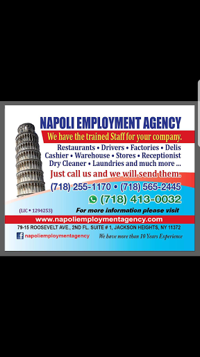 Employment Agency «Napoli Employment Agency», reviews and photos, 79-15 Roosevelt Ave, Jackson Heights, NY 11372, USA