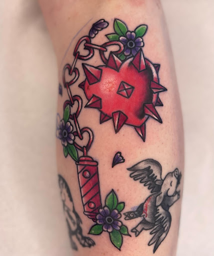 Explore skinny tattoo ideas, creative tattoo ideas in Belgrade, available at The Loyal Sparrow Tattoo and Piercing