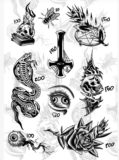 Explore sun tattoo ideas, creative tattoo ideas in Boulder, available at Claw and Talon Tattoo