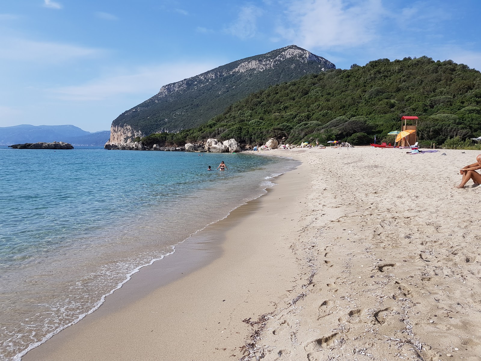 Valokuva Spiaggia di Cartoeista. puhtaustasolla keskipitkä
