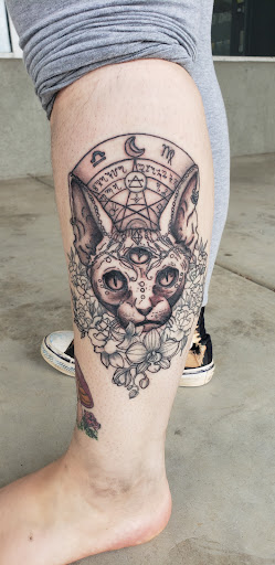 Explore journey tattoo ideas, creative tattoo ideas in Cornelia, available at Prismatic Pulse Tattoo