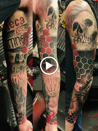 Explore mexican flag tattoo ideas, creative tattoo ideas in Brunswick, available at Brunswick Tattoo Company