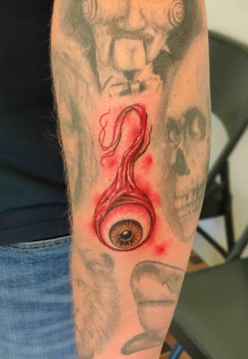 Explore rubber ducky tattoo ideas, creative tattoo ideas in Hebron, available at Explosive Ink Tattoo