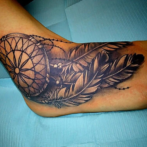 Explore finger print tattoo ideas, creative tattoo ideas in Columbia, available at Nyce Tattoos