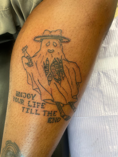 Explore tattoo outline drawing ideas, creative tattoo ideas in Mount Holly, available at Permanent Vacation Tattoos