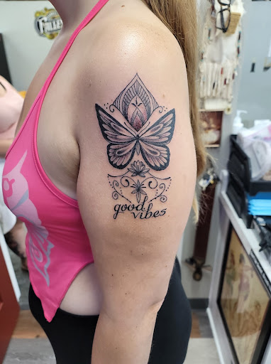 Explore leo tattoo ideas male, creative tattoo ideas in Saint Paul, available at Gabriels Fallen Angel Tattoo Studio