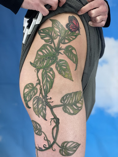 Explore cemetery tattoo ideas, creative tattoo ideas in Syracuse, available at Perfect Storm Tattoo