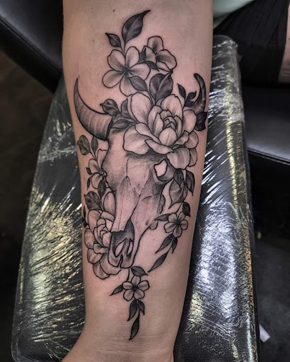 Explore semicolon tattoo ideas for females, creative tattoo ideas in Lewisburg, available at Rose and Dagger Tattoo