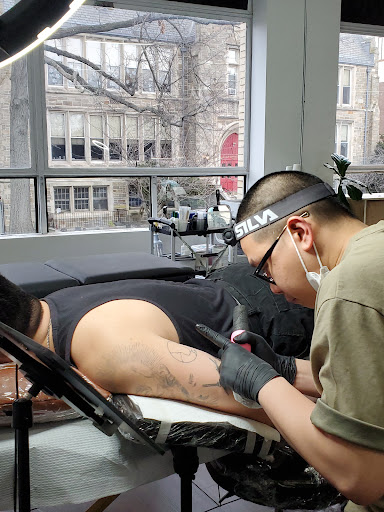 Explore february birth tattoo ideas, creative tattoo ideas in Forest Hills, available at Yant Studio