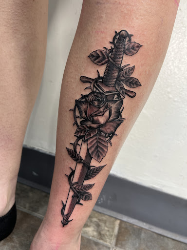 Explore tattoo ideas about music, creative tattoo ideas in Sparks, available at Empire Tattoo