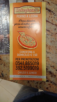 MONDOPIZZA DA ALE à Sant'Andrea in Casale carte