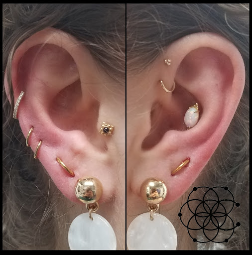 Explore matching husband and wife tattoo ideas, creative tattoo ideas in Sarasota, available at Z-Edge Tattoo & Body Piercing South Shop