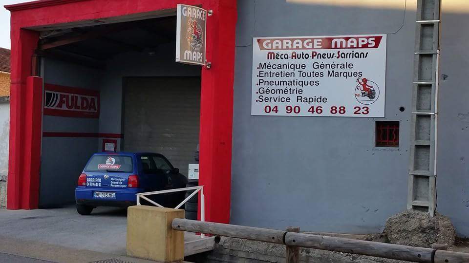 Garage MAPS (Méca-Auto-Pneus-Sarrians) à Sarrians (Vaucluse 84)