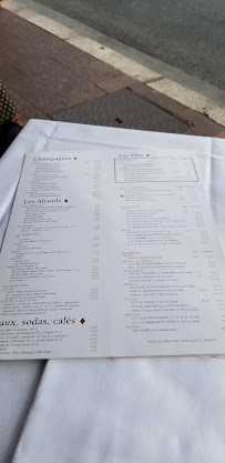 Restaurant Le Vesuvio - Cannes à Cannes menu