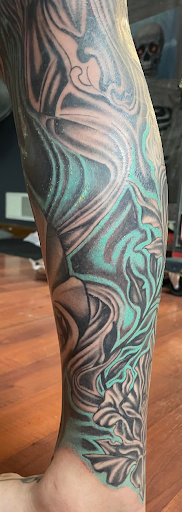 Explore alligator tattoo ideas, creative tattoo ideas in Shippensburg, available at LAZY WIZARD TATTOOS