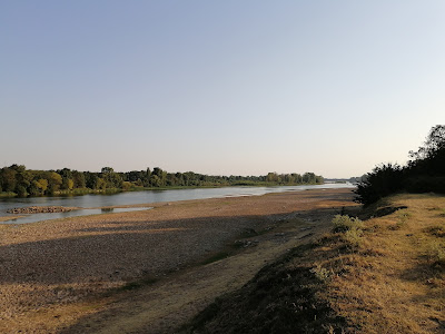 Confluence de la Loire et du Cher à Villandry