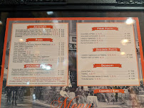 Menu / carte de Bar New York à Montecatini Terme