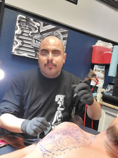 Explore jojo's bizarre adventure tattoo ideas, creative tattoo ideas in Orange, available at Lincoln Avenue Tattoo