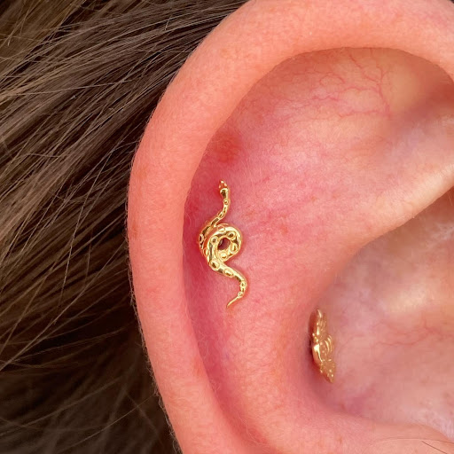 Explore flower arm tattoo ideas, creative tattoo ideas in Dover, available at Agap Body Piercings