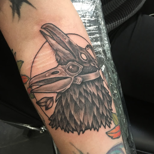 Explore fine line spine tattoo ideas, creative tattoo ideas in Carbondale, available at Bonedale Tattoo