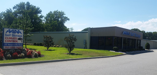 Self-Storage Facility «AAAA Self Storage & Moving», reviews and photos, 217 Harpersville Rd, Newport News, VA 23601, USA