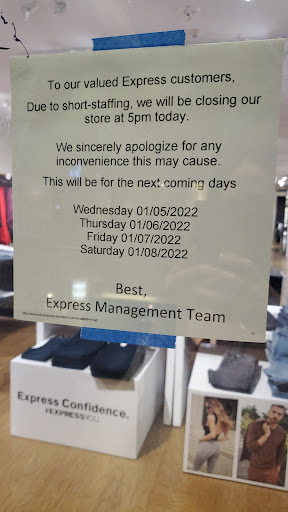 Clothing Store «Express», reviews and photos, 3251 20th Ave, San Francisco, CA 94132, USA