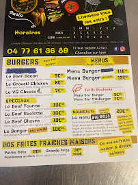 Le Burger à mille pâtes à Chazelles-sur-Lyon carte
