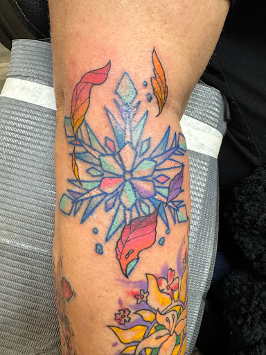 Explore half arm tattoo ideas, creative tattoo ideas in Granbury, available at Luckys 13 Tattoo Shop