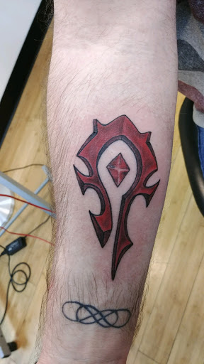 Explore woman leg tattoo ideas, creative tattoo ideas in Molalla, available at Back40Tattoo