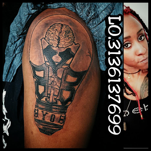 Explore full sleeve tattoo ideas for woman, creative tattoo ideas in Warren, available at Dark Horse Tattoo Co. LLC.