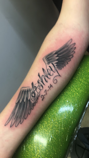 Explore lightning tattoo ideas, creative tattoo ideas in Phenix City, available at Skin Traditions Tattoo Studio