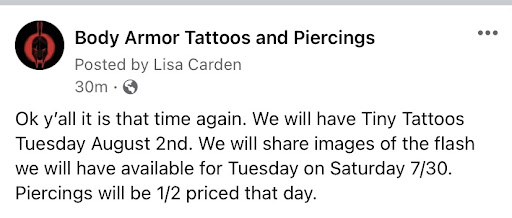 Explore cinderella tattoo ideas, creative tattoo ideas in Lake Wales, available at Body Armor Tattoo & Piercings