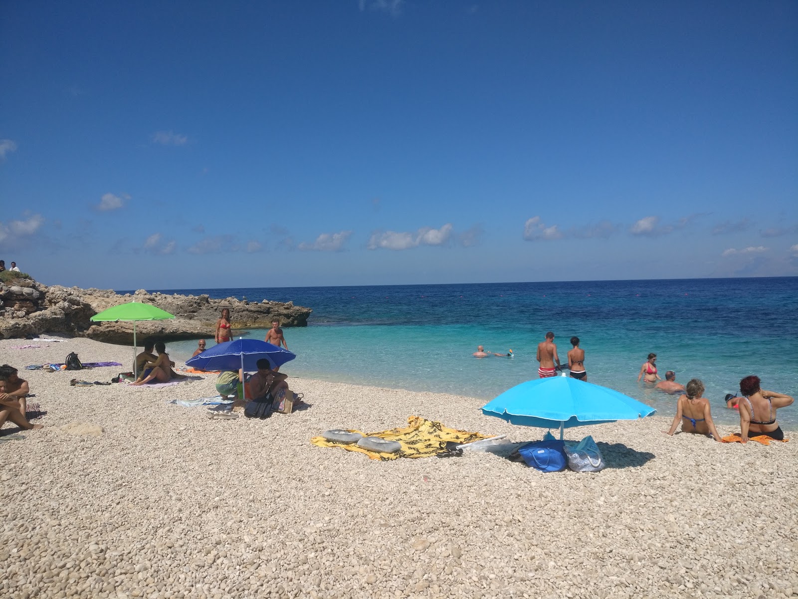 Foto di Cala Capreria con molto pulito livello di pulizia