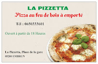 Photos du propriétaire du La pizzetta pizzeria embrun - n°7