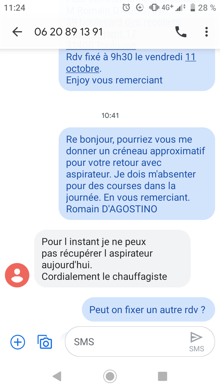 Photo n° 1 de l'avis de Romain.' fait le 11/10/2019 à 09:28