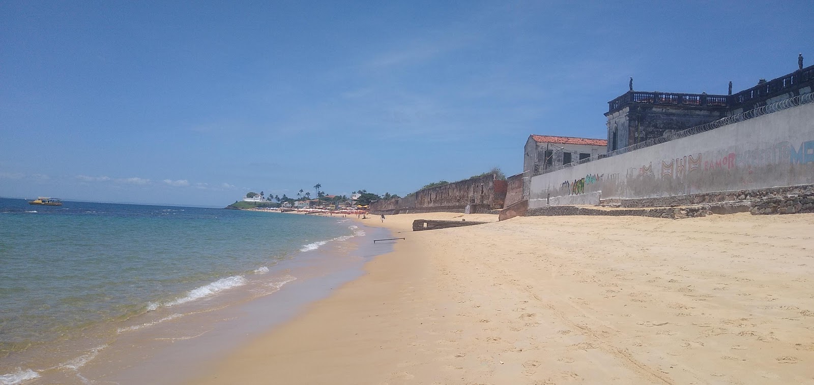 Praia da Boa Viagem'in fotoğrafı geniş plaj ile birlikte