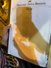 Restaurant Antica Hostaria à Cagliari - menu / carte