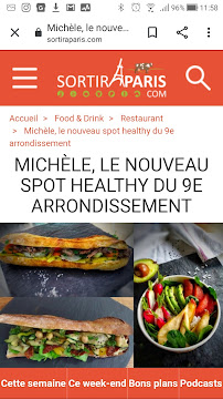 Aliment-réconfort du Restauration rapide Michèle à Paris - n°10