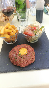 Steak tartare du Restaurant La source à Saint-Guilhem-le-Désert - n°6